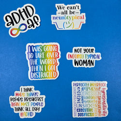 Neurodivergent Sticker Series 1 (ONLINE ORDER ONLY)