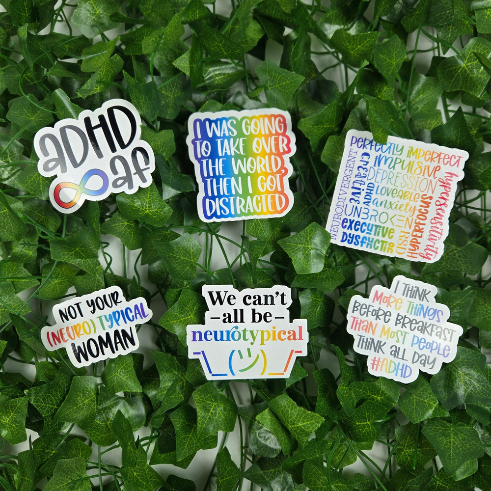Neurodivergent Sticker Series 1 (ONLINE ORDER ONLY)