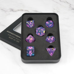 Adventurer's Pride - 7 Piece DnD Dice Set | Limited Edition RPG Gaming Dice (ONLINE ORDER ONLY)