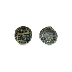 Adventure Coins – Pirate Doubloon Metal Coins Variety Pack Set of 10 Historical (Online Only)