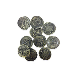 Adventure Coins – Pirate Doubloon Metal Coins Variety Pack Set of 10 Historical (Online Only)