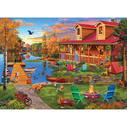 Adventures at the Lake 1000 Piece Jigsaw Puzzle Eurographics (ONLINE ORDER ONLY)