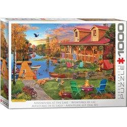Adventures at the Lake 1000 Piece Jigsaw Puzzle Eurographics (ONLINE ORDER ONLY)