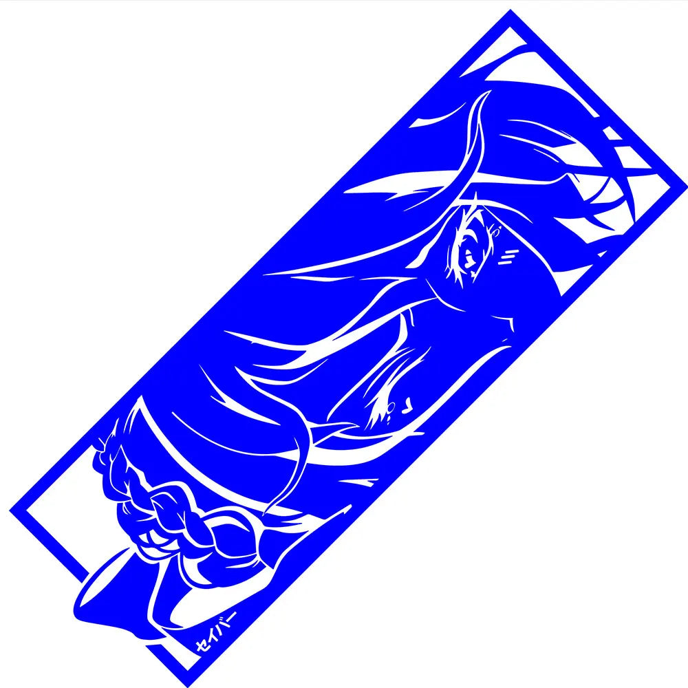 Saber | Artoria Pendoragon | Fate/Stay Night Car Stickers Anime Beautiful Girl Sticker Decoration Window Laser Vinyl Decals (ONLINE ORDER ONLY)