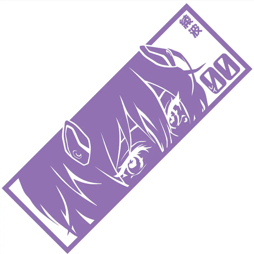 Rei Ayanami 00 Car Sticker Window Decoration Anime Beautiful Girl Stickers Laptop Computer Auto Parts Vinyl Decals (ONLINE ORDER ONLY)