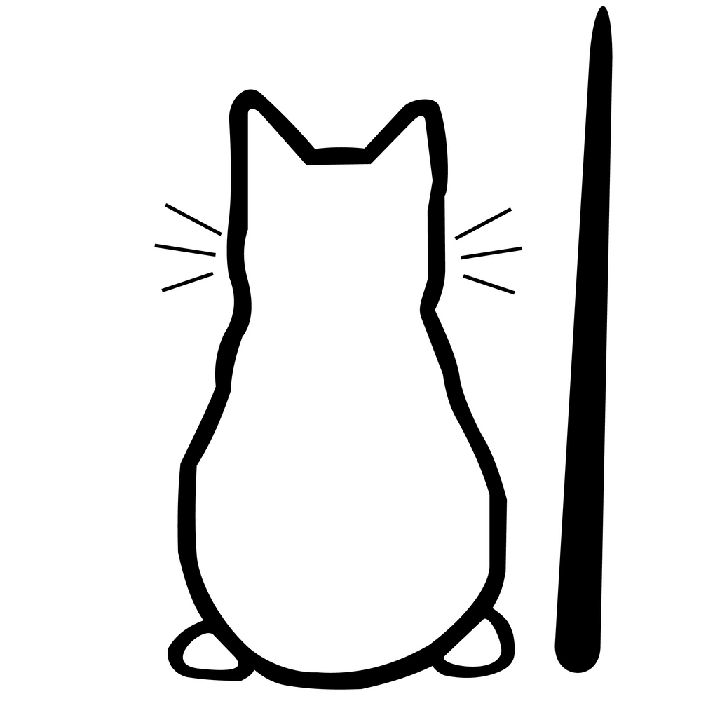 Kitty Cat Car Stickers Personalized Ecorative  Windshield Wiper Auto Parts After The File Glass Sticker Die Cutting Vinyl Decal (ONLINE ORDER ONLY)