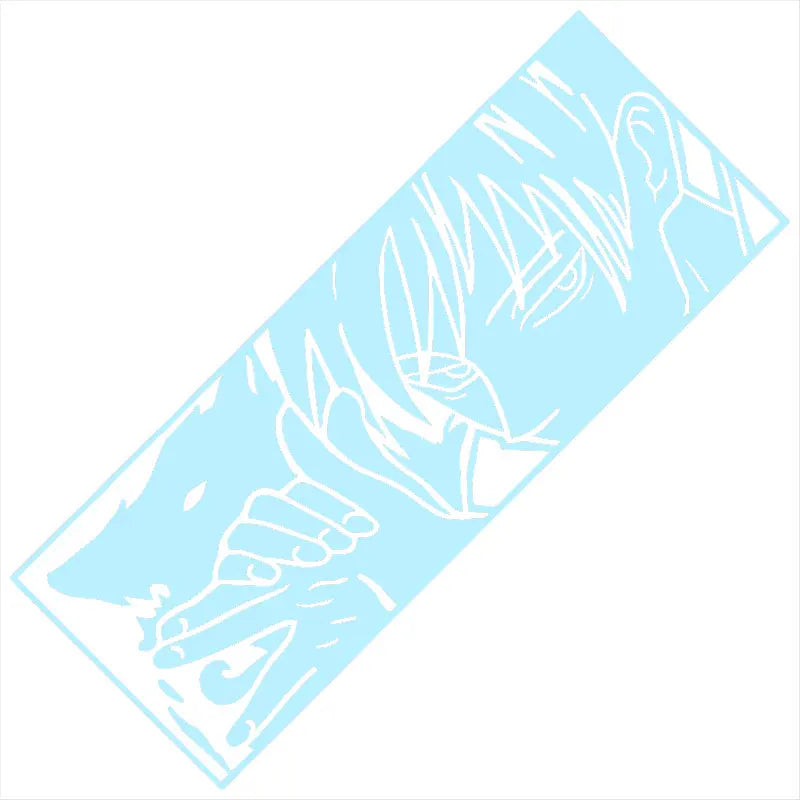Anime Stickers  My Domain For Stickers Personality Decoration Laptop Computer Auto Parts Bumper The Window PVC Vinyl Decals (ONLINE ORDER ONLY)