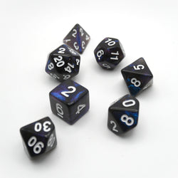 Aerodactyl's Wings - 7 Piece DnD Dice Set | Acrylic RPG Gaming Dice (ONLINE ORDER ONLY)