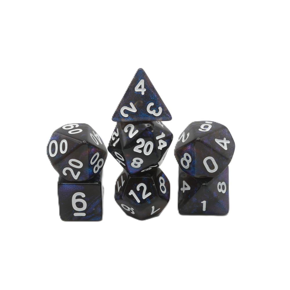 Aerodactyl's Wings - 7 Piece DnD Dice Set | Acrylic RPG Gaming Dice (ONLINE ORDER ONLY)