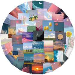 Scenery Oil Painting Stickers Decals for Laptop, Suitcase, Phone, Car, Kids Toy Gift (Online Order Only)