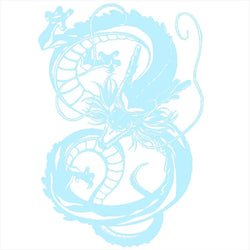 Anime Car Sticker The Dragon Laptop Sticker Auto Parts Window Personality Decoration Waterproof Prevent Bask in Vinyl Decals (ONLINE ORDER ONLY)