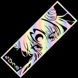 Black Lady | Sailor Moon | Chibiusa Car Sticker Anime PVC Window Decoration Auto Parts Laser Stickers Beautiful Girl Vinyl Decal (ONLINE ORDER ONLY)