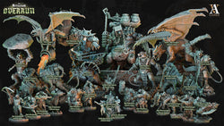 3D Printed Archvillain Games Affliction Overrun - Srelk Rat Dragon 28mm 32mm D&D (Online Only)