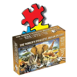 African Oasis 234 Piece "World's Smallest" Jigsaw Puzzle TDC (ONLINE ORDER ONLY)