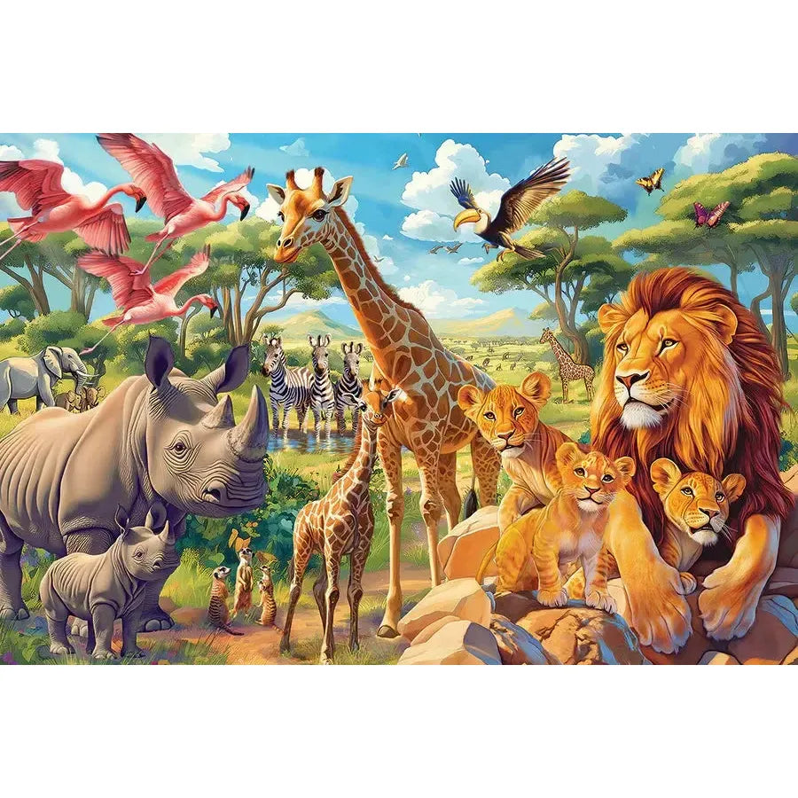 African Plains 35 Piece Floor Jigsaw Puzzle Cobble Hill (ONLINE ORDER ONLY)