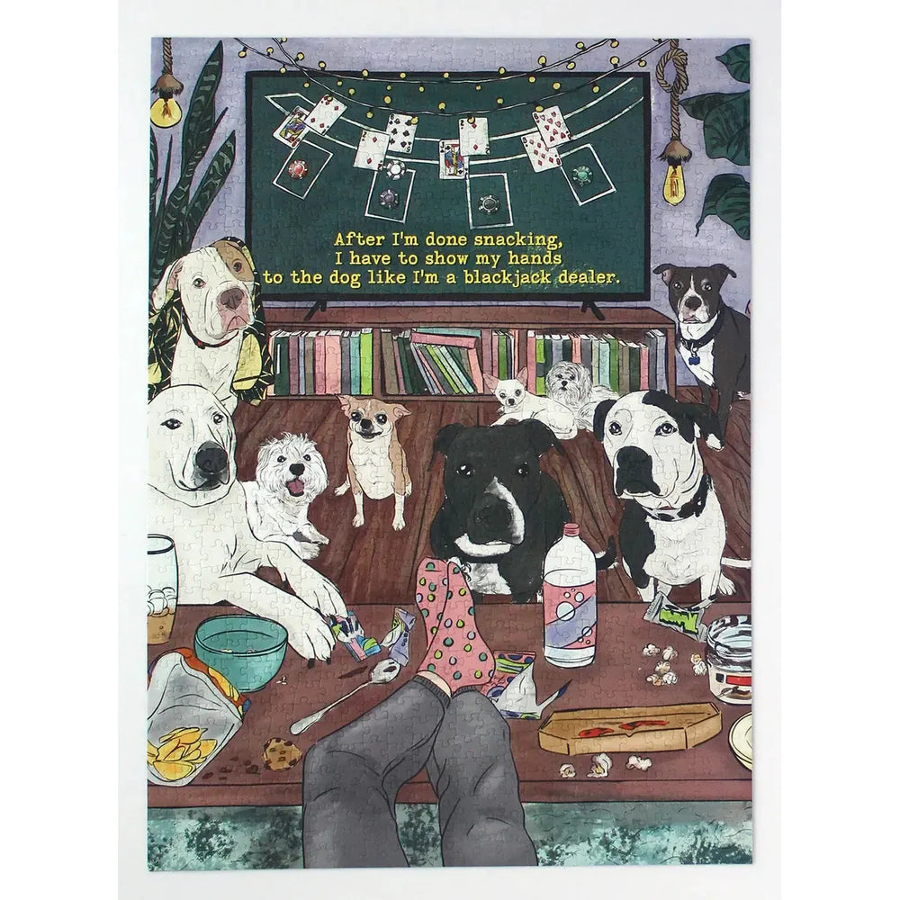 After I'm done snacking... 1000 Piece Soft Touch Jigsaw Puzzle Ellembee (ONLINE ORDER ONLY)