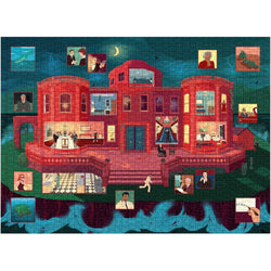 Agatha Christie & Then There Were None 1000 Piece Jigsaw Puzzle Laurence King (ONLINE ORDER ONLY)