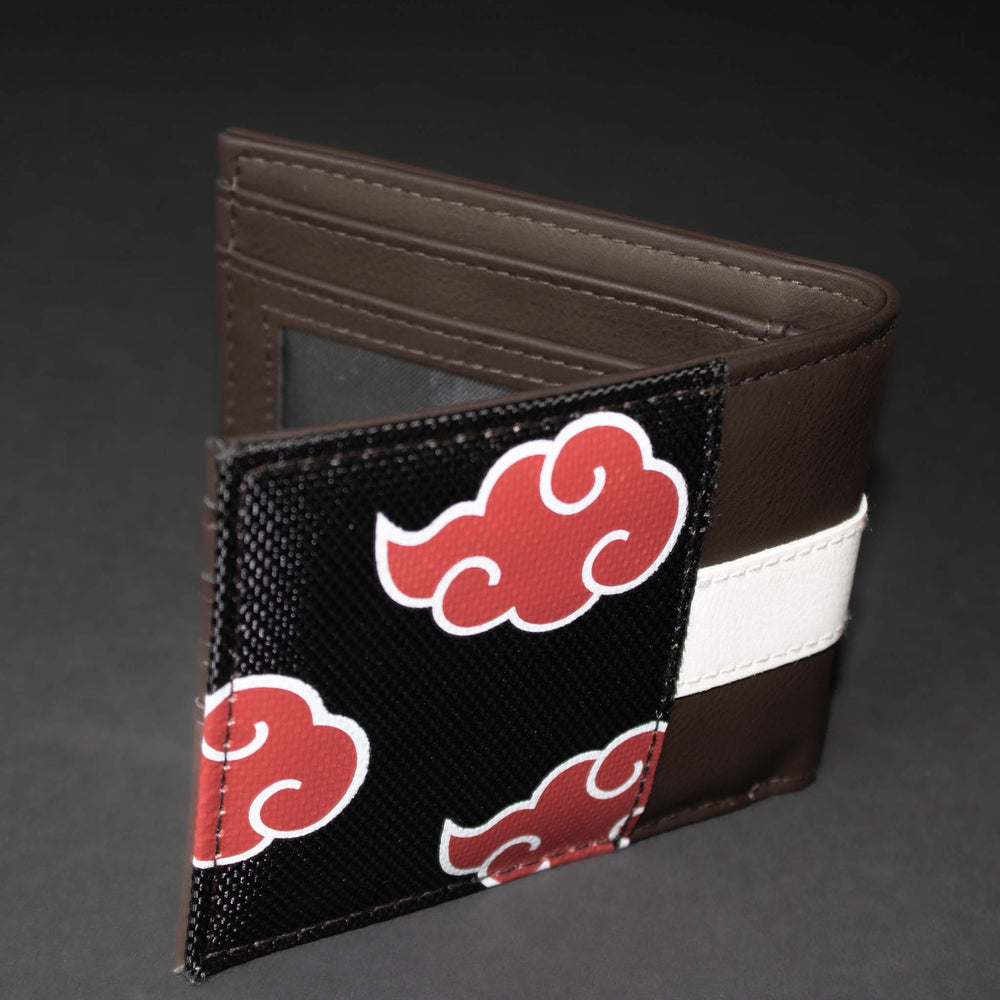 Akatsuki and Red Cloud Print (Naruto Shippuden) Bi-Fold Wallet (Online Order Only)