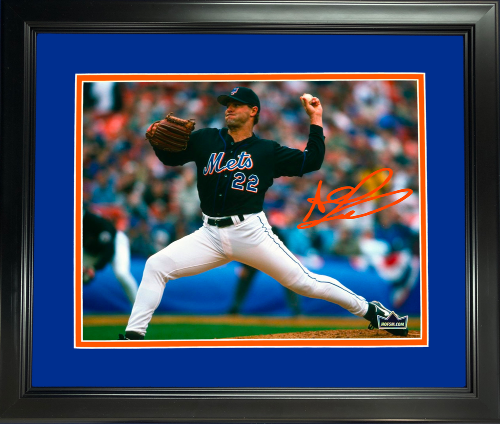 Framed Al Leiter New York Mets Facsimile Laser Engraved Signature Auto 11"x14"Baseball Photo HOFSM Holo (ONLINE ORDER ONLY)
