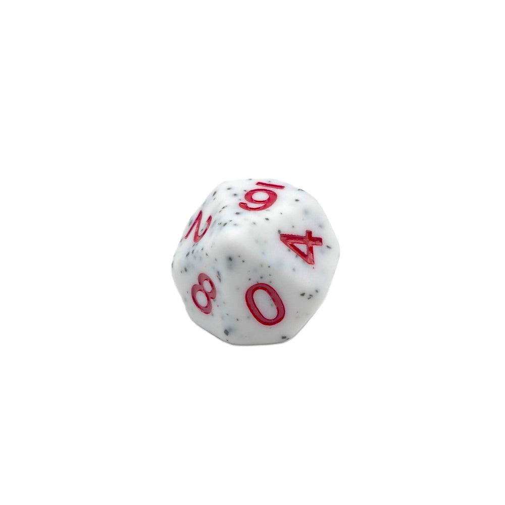Alabaster Malphite - 7 Piece DnD Dice Set | Acrylic RPG Gaming Dice (ONLINE ORDER ONLY)