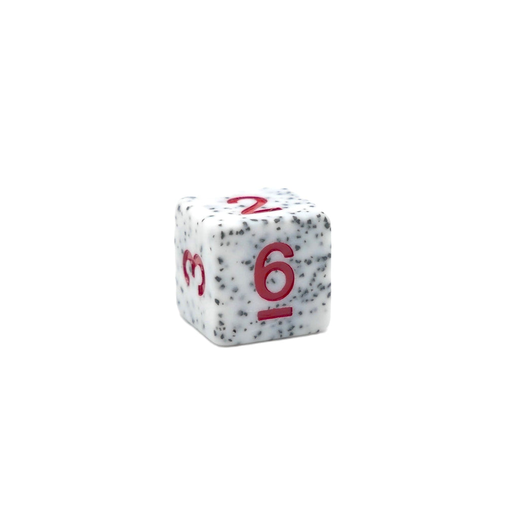 Alabaster Malphite - 7 Piece DnD Dice Set | Acrylic RPG Gaming Dice (ONLINE ORDER ONLY)