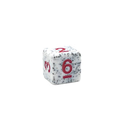 Alabaster Malphite - 7 Piece DnD Dice Set | Acrylic RPG Gaming Dice (ONLINE ORDER ONLY)