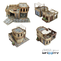Alcazaba City Center Bundle — Bare MDF