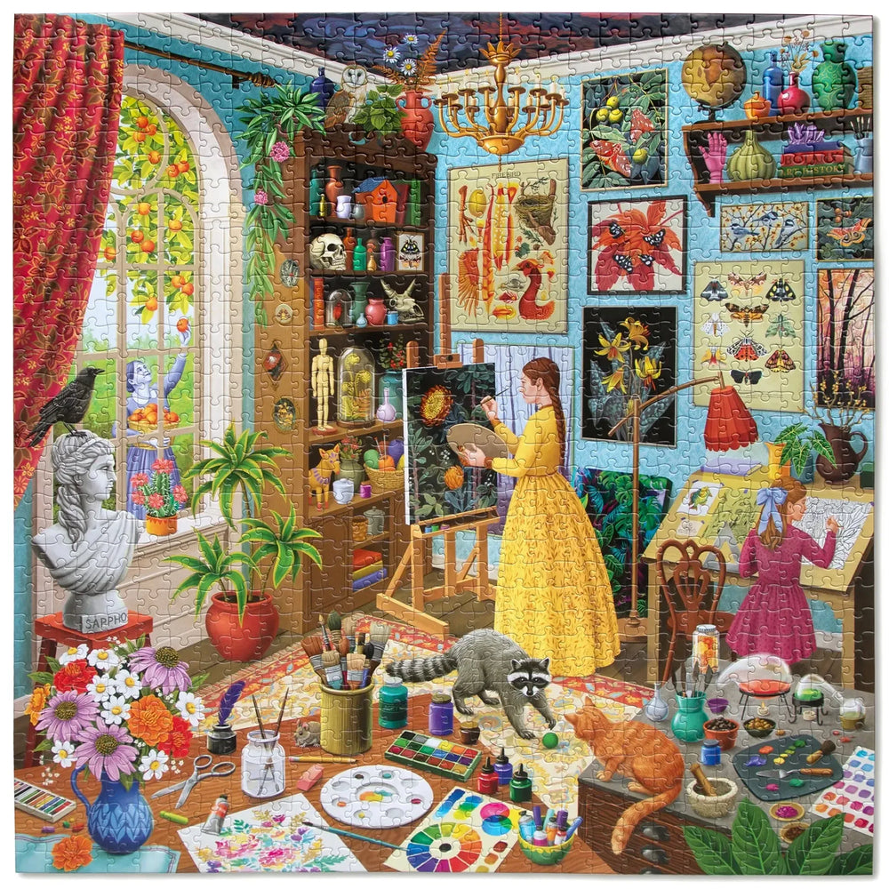 Alchemist's Art Studio 1000 Piece Jigsaw Puzzle eeBoo (ONLINE ORDER ONLY)