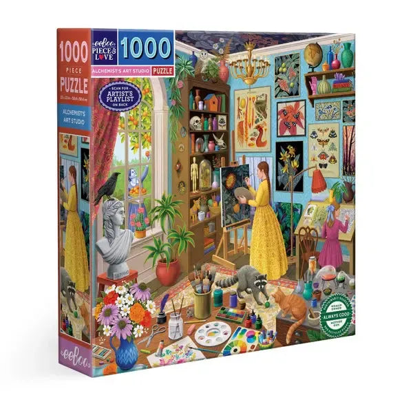 Alchemist's Art Studio 1000 Piece Jigsaw Puzzle eeBoo (ONLINE ORDER ONLY)
