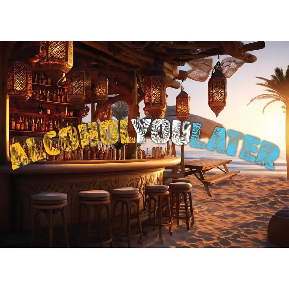 Alcoholyoulater 1000 Piece Jigsaw Puzzle WTF (ONLINE ORDER ONLY)