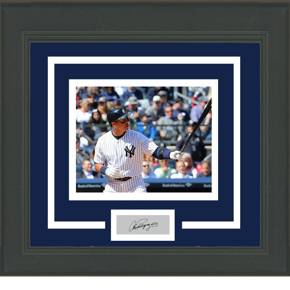 Framed Alex Rodriguez Facsimile Laser Engraved Signature Auto New York Yankees 11x14 Baseball Photo (ONLINE ORDER ONLY)