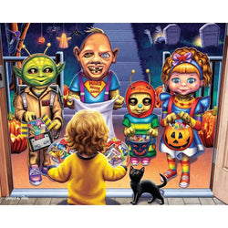 Alien Halloween 210 Piece Jigsaw Puzzle Boardwalk (ONLINE ORDER ONLY)