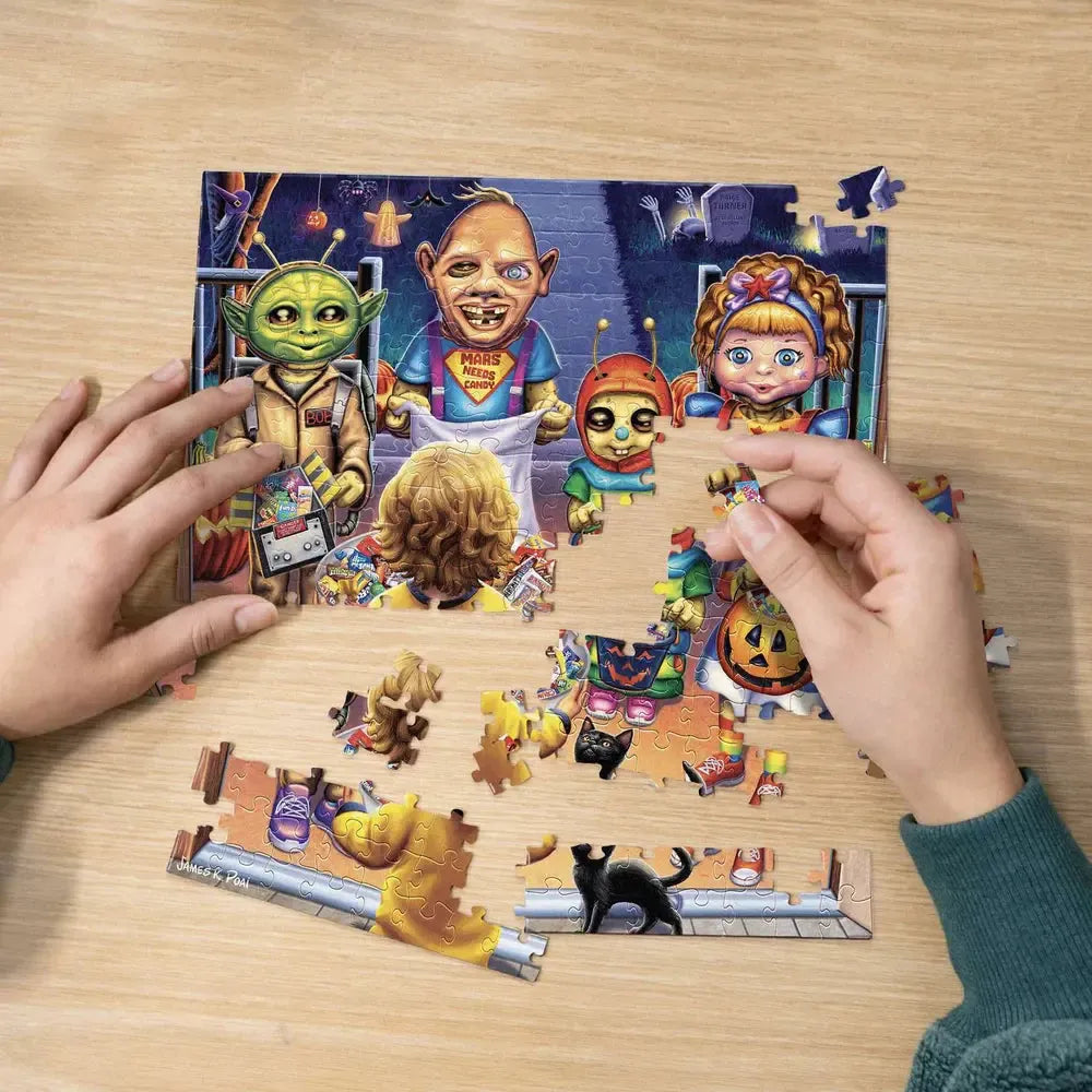 Alien Halloween 210 Piece Jigsaw Puzzle Boardwalk (ONLINE ORDER ONLY)