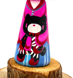 Alina Chau - Pink Gloomy - Artwork - Gloomy Bear Exhibition (ONLINE ORDER ONLY)
