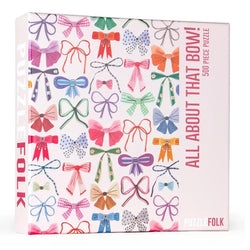 All About that Bow 500 Piece Jigsaw Puzzle PuzzleFolk (ONLINE ORDER ONLY)