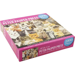 All the Cats 1000 Piece Jigsaw Puzzle Peter Pauper (ONLINE ORDER ONLY)