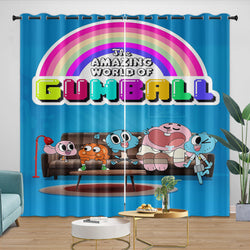 Amazing World of Gumball Curtains Movie Blackout Window Drapes (ONLINE ORDER ONLY)