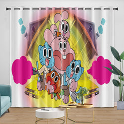 Amazing World of Gumball Curtains Movie Blackout Window Drapes (ONLINE ORDER ONLY)