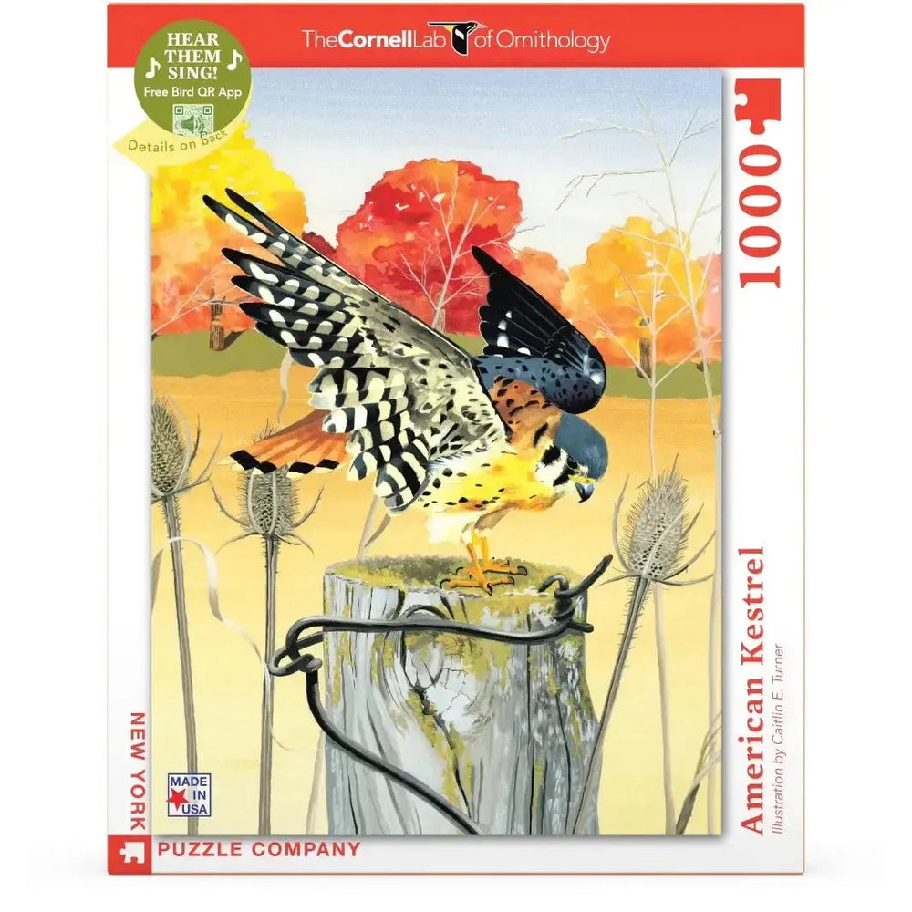 American Kestrel 1000 Piece Jigsaw Puzzle NYPC (ONLINE ORDER ONLY)