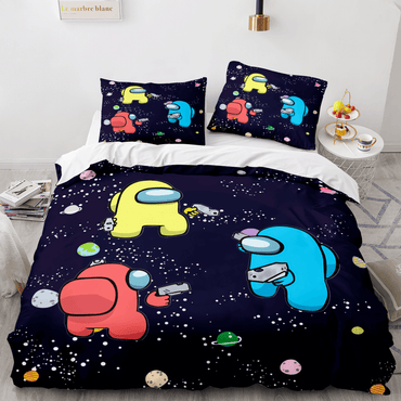 Among Us PatternCosplay Bedding Sets Quilt Cover (Online Order Only)