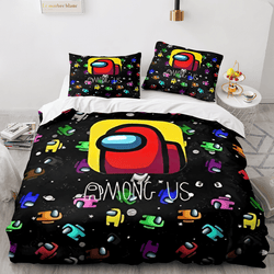 Among Us Bedding Set Duvet Cover Bed Sets (Online Order Only)