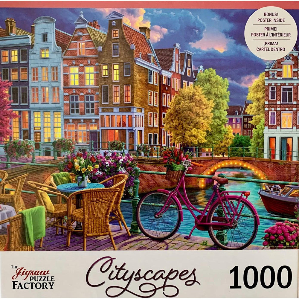 Amsterdam Netherlands 1000 Piece Jigsaw Puzzle Leap Year (ONLINE ORDER ONLY)
