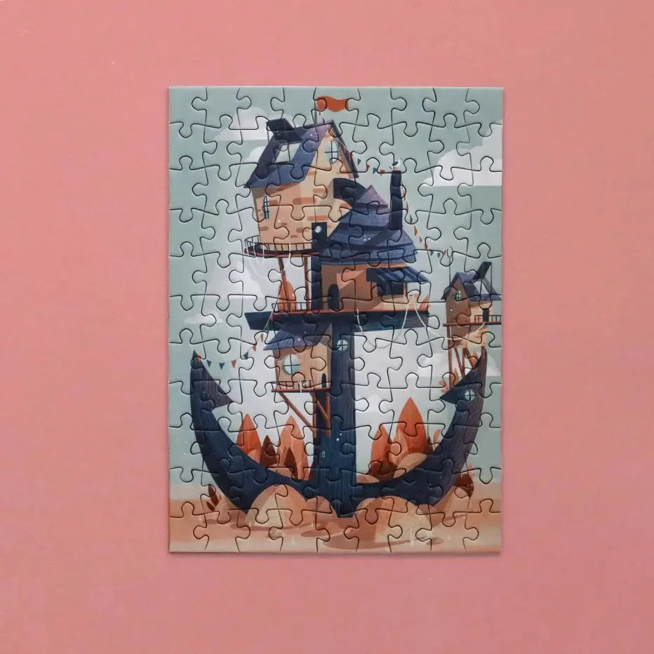 Ancre Habitée (Inhabited Anchor) 99 Piece Mini Jigsaw Puzzle Trevell (ONLINE ORDER ONLY)