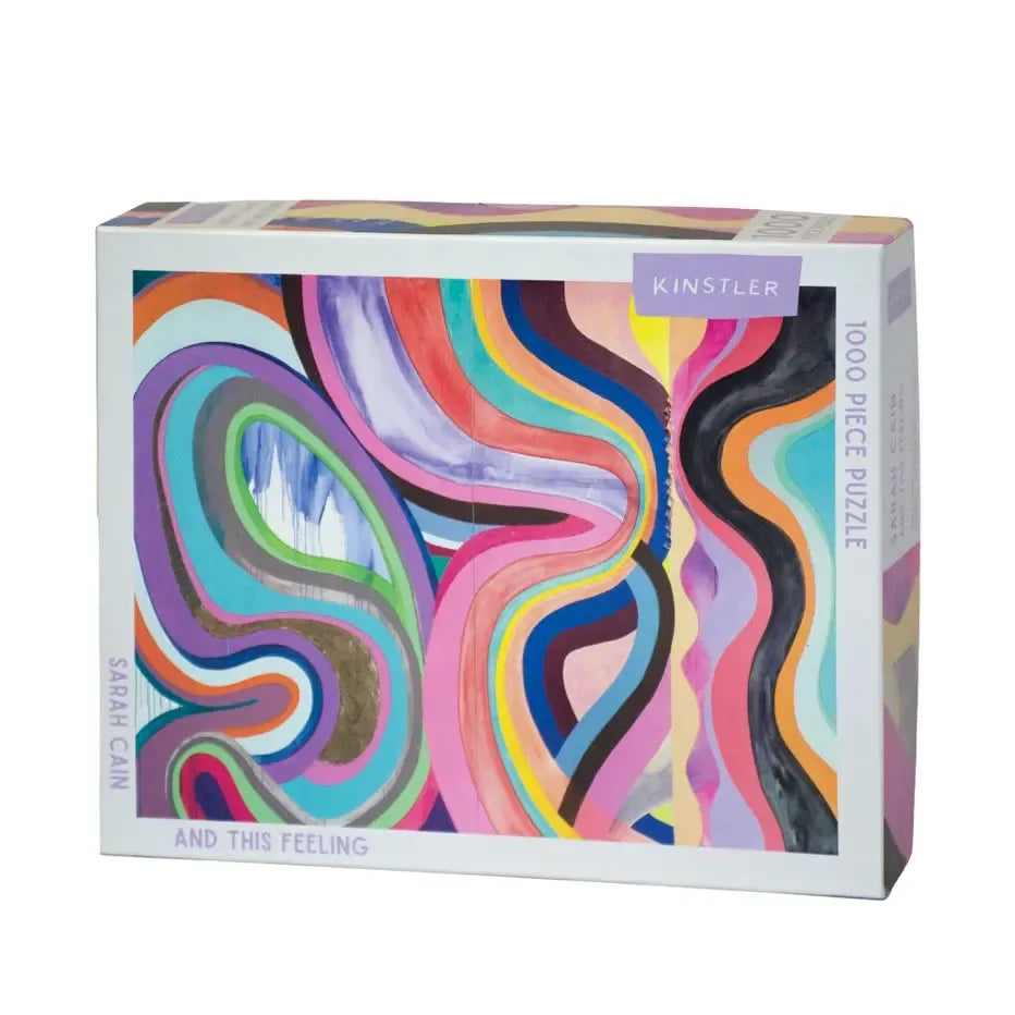 And This Feeling by Sarah Cain 1000 Piece Jigsaw Puzzle Kinstler (ONLINE ORDER ONLY)