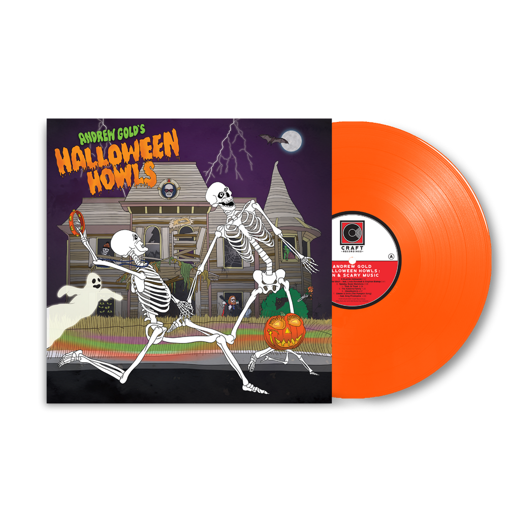 Halloween Howls: Fun & Scary Music (Limited Edition, Colored Vinyl, Orange) [Vinyl] (ONLINE ORDER ONLY)