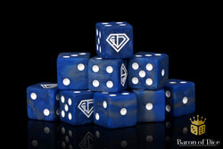 Angry Joe Show Official Dice - Blue (ONLINE ORDER ONLY)