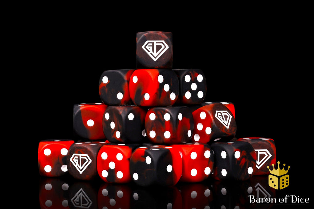 Angry Joe Show Official Dice - Red (ONLINE ORDER ONLY)