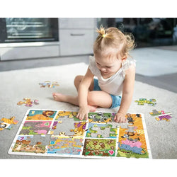 Animal Count 35 Piece Floor Jigsaw Puzzle Cobble Hill (ONLINE ORDER ONLY)
