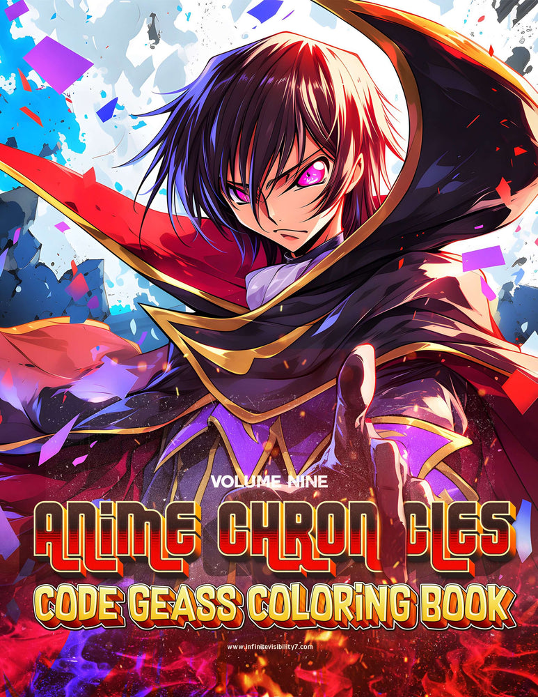Anime Chronicles: Rebellion Unleashed! A Code Geass Coloring Book (Volume 9) PDF (ONLINE ORDER ONLY)