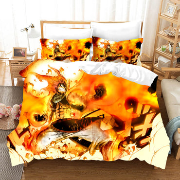 Anime Fairy Tail Cosplay Bedding Set Quilt Covers Without Filler (Online Order Only)